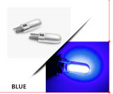T10 W5W LED žárovka dlouhá t10 CanBus celosklenenka ruzne barvy t10 modrá 
