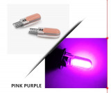 T10 W5W LED žárovka dlouhá t10 CanBus celosklenenka ruzne barvy t10 fialová 
