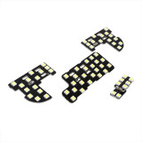 Bílá 62-SMD LED osvětlení interiéru Honda CRV - bílá cold