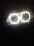 led kruhy bmw e91,andělské oči bmw, 2ks 10W LED světla Angel Eyes pro BMW E90 E91