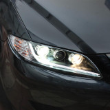 Kryty / skla světlometů pro Mazda 6 ( 2003 - 2008 )
