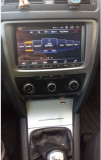 Rámeček navigace octavia 2 facelift RNS510 RCD510,1Z0858069CB1AR,2din rámeček Octavia 2,