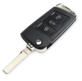 Obal klíče nový design klíč dálkové ovládání 3 tlačítka VW Golf 4 5 Passat B5 B6 Polo Touran 