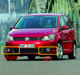 Mlhová Světla VW Touran 1T 2010 - 2015 mlhovky Touran