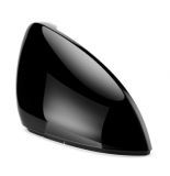 černé Kryty bočních zrcátek / krytky zrcatek VW Golf 7 MK7 7.5 GTD R GTI Touran L E-GOLF - černé lesk