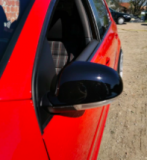 Kryty bočních zrcátek VW Golf 5 GTI Jetta 5 Passat B6 B5.5 černá lesk krytky zrcátka Golf 5