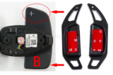 DSG rozšíření pádel / DSG pádla Mercedes Benz B C CLA GLA GLS ML GL SL