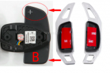 DSG rozšíření pádel / DSG pádla Mercedes Benz B C CLA GLA GLS ML GL SL