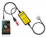 AUX USB CD měnič AUX adaptér Toyota Yaris Camry Corolla Avensis RAV4 USB interface,