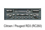 Peugeot-Citroen-autoradio-RD-3-RC260
