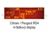 Citroen-Peugeot-autoradio-RD4-display