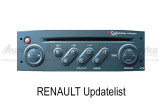 Renault-autoradio-Updatelist